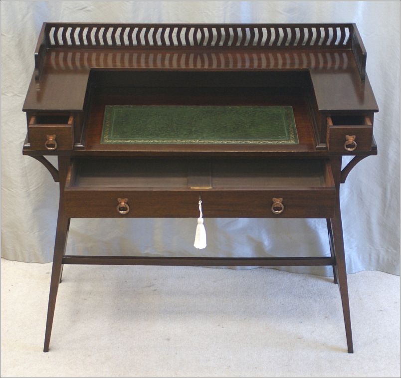 4035 Ladies Arts & Crafts Writing Desk by Goodyers (6)